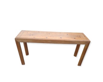 HENREDON Rustic Americana 54" Consola / Sofá Mesa