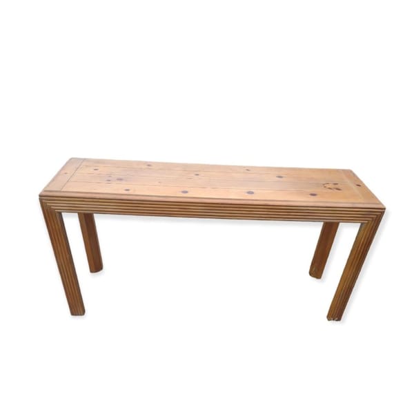 Henredon Sofa Table Etsy