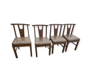 Set of 4 very sturdy Mid Century chairs
