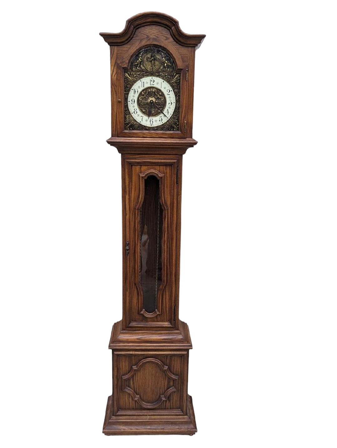 Antique Colonial Grandfather Clock Etsy
