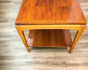 Lane Acclaim Walnut Mid-Century Modern End Table