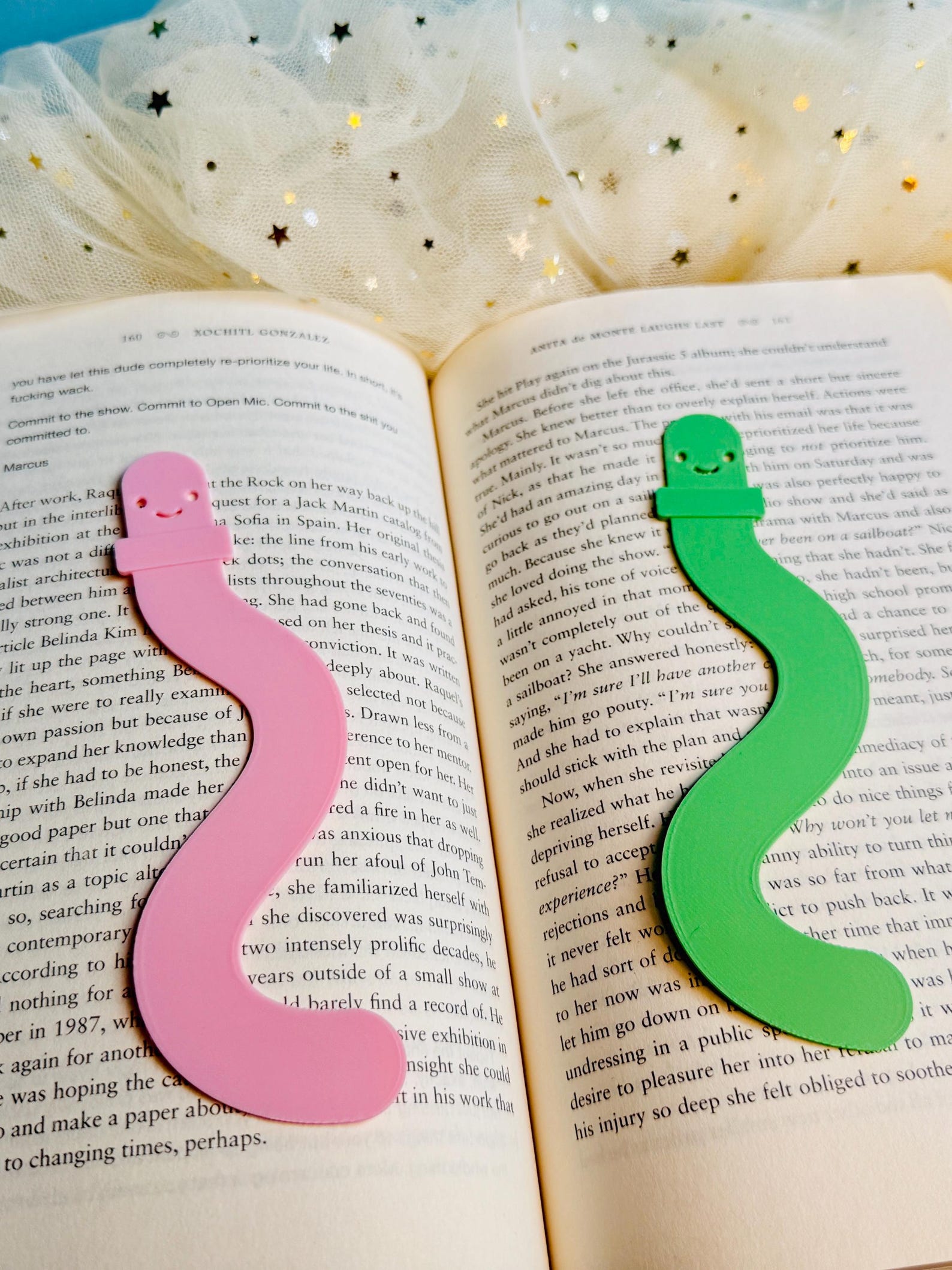 Bookworm Bookmark | 3D Printed Children's Gift - Etsy