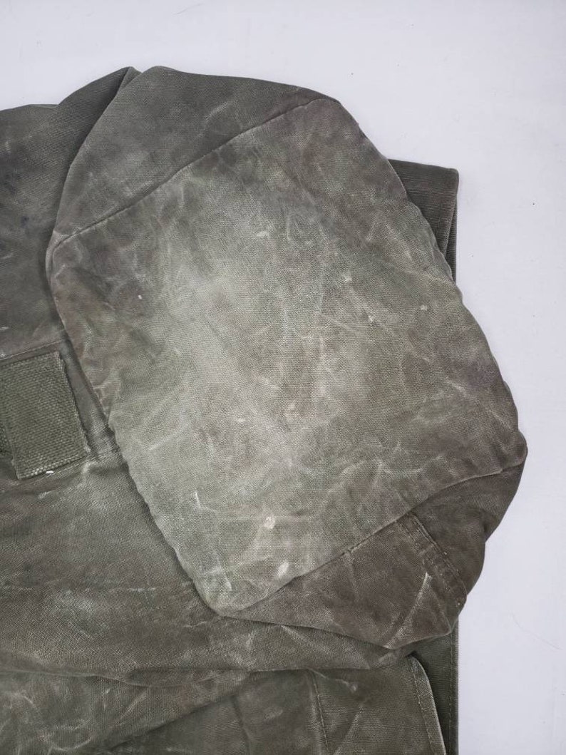 WW2 US Army Military Duffel Bag OD Green 1944 Dated field Etsy