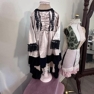 AVAILABLE FOR SALE Girls Dainty Lacey High Lo Top