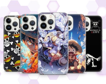 Anime Manga Telefoon Case One Piece Cover voor iPhone 15 14 Pro max 13 13 Pro 12 11 XR 7 8 past Samsung S23 Ultra S21 S22 A54 Pixel