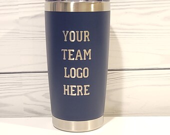 Personalized Sports Team or business logo Tumbler