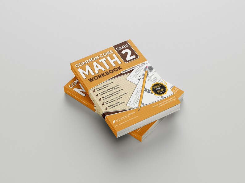Common Core Math Workbook: Grade 2 - Etsy