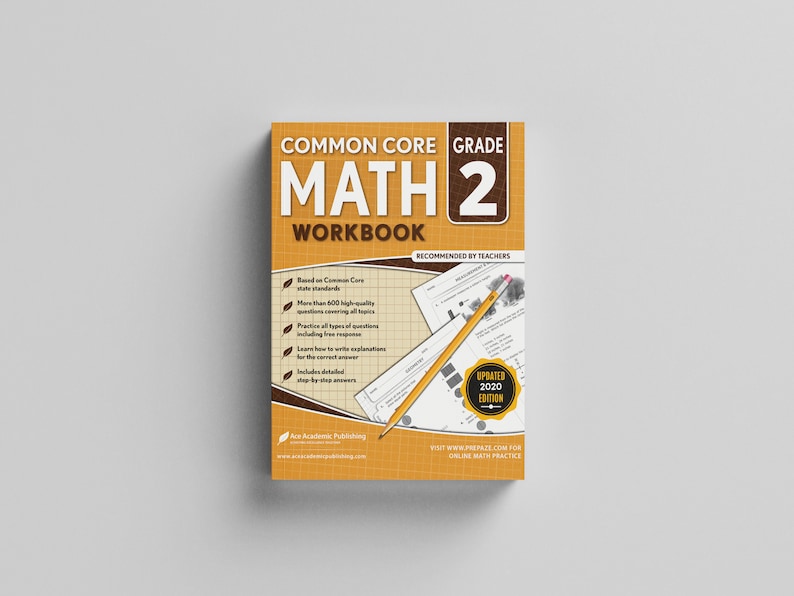 Common Core Math Workbook: Grade 2 - Etsy