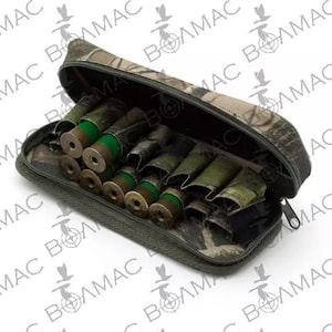 新品プレミアム品質ショットガン カートリッジ ホルダー ポーチ 弾薬 16 個入り。20-16-12 口径。ヨーロッパ製。米国販売店!