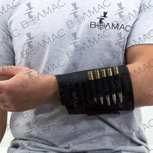高品質のライフル用合成素材 10 ラウンド リスト ポーチ カートリッジ ホルダー 弾薬。ヨーロッパ製。米国の販売者!