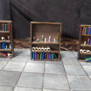 3-piece mini bookshelf set