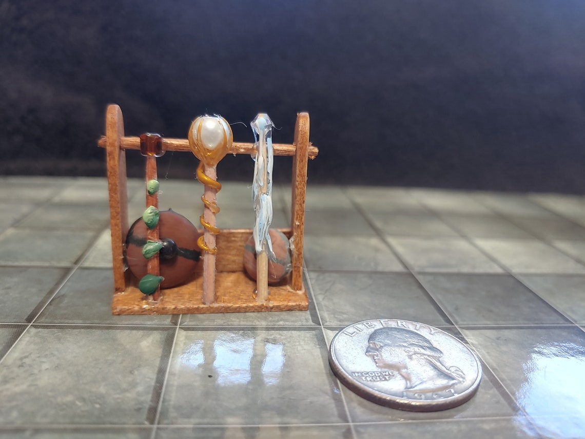 Miniature Dnd Weapon Racks - Etsy