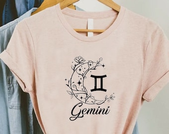 Gemini Zodiac Shirt,Gemini Astrological Shirt,Born In May Tee,Gemini Horoscope Shirt,Gemini Birthday Gift,Zodiac Horoscope,Gift for Gemini