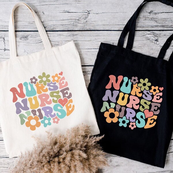 Nurse Tote Bag Etsy