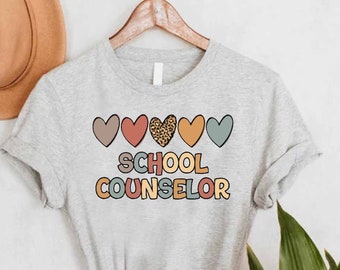 School Counselor Gift for Women, Counselor Shirt, Back To School, School Counseling, Teacher Shirt, Gift for School Counselor, Therapy Shirt