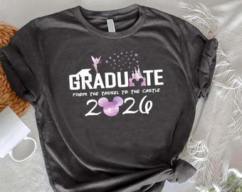 Disney Graduation 2026 Shirt, Mickey Graduate Tee,Disney Senior 2026 Shirt,Trendy Graduation Gift