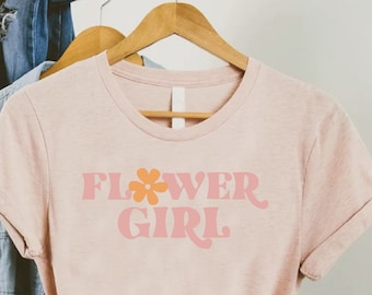 Flower Girl Shirt, Women Shirt, Flower Gift Tee, Flower Girl Gift, Hello Spring Shirts,Flower Girl Kids Shirt,Flower Girl Bodysuit,Girls Tee