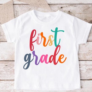 First Grade Shirt,Back To School Gift,First Day Of School Shirt,First Grade Teacher Shirt,First Grade Tee,1st Grade Shirt,Elementary Shirt