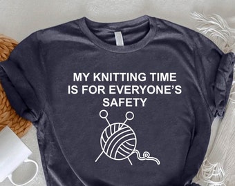 Funny Knitting Shirt,Gift For Knitting Lover,Mom Gift,Knitter Shirt,Love To Knit,Knitting Gift,Grandma Gift,Knitter Gift Tee,Love Knitting
