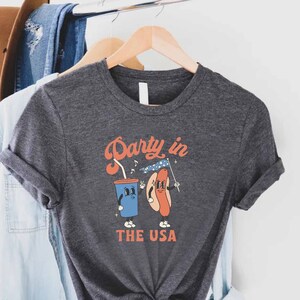 Party In The USA Shirt,4th of July Shirt,Patriotic Toddler Shirt,Funny Fourth Of July Party Tee,Independence Day Shirt,American Flag Shirt,