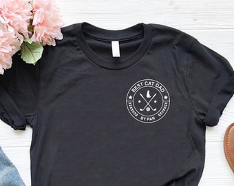 Cat Dad Shirt,Cat Lover Gift Men,Fathers Day Gift,Cat Dad Gift,Best Cat Dad Tee,Mens Cat Owner Shirt,Gift For Cat Dad,Golf Shirt For Men