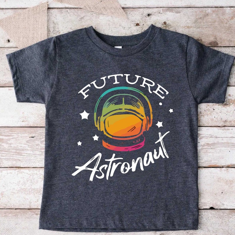 Unstoppable Astronaut Kids' T-Shirt – “Forget Gravity” Motivational Space Tee