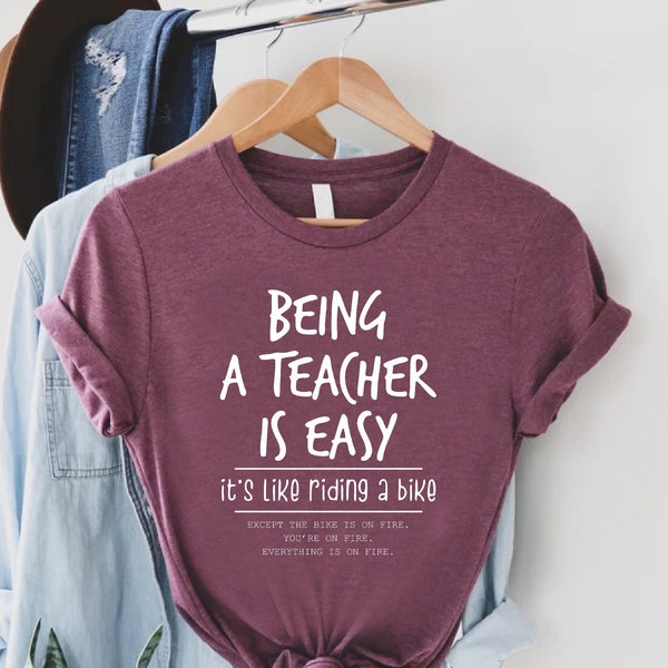 Funny Teacher Shirt - Etsy