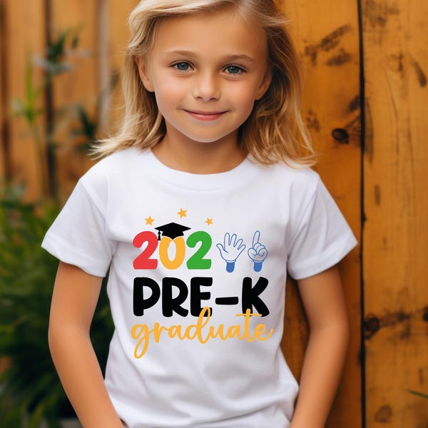 Pre-K  2026 Graduation Shirt For Kids, 2026 Pre-K Grad T-shirt,Funny Graduation Gift,Graduation Party Tee,Last Day of Pre-K ,Kids School Tee