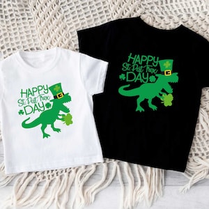St Patricks Day T-Rex Shirt,Boys St Pat T-Rex Day Tee,Funny St Patrick&#39;s Day T-Rex Shirt For Toddler,Kids St Patrick&#39;s Gift,Shamrock Shirt