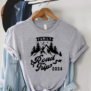 Family Road Trip 2024 Shirt,Matching Family Trip Shirt,Summer Vacation Gift,Travel Shirt,Road Trip Shirt,Adventure Shirt,Family Vacation Tee