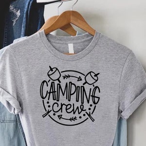 Camping Crew Shirt,Camping Family Shirts,Camp Lover Tee,Camping Gifts,Camp Life Shirt,Camping Trip Shirt,Camp Crew TShirt,Adventure Shirt