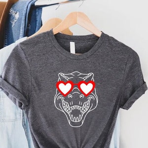 Funny Dinosaur Valentines Shirt,Boys Valentines Shirt,T-Rex Valentines Shirt,Valentines Day Shirt For Boys,Valentines Gift,Dinosaur Love Tee