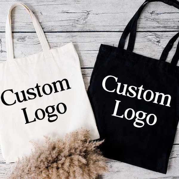 Custom Logo Tote Bag,Personalized Gift Totes,Promotional Bussiness Tote Bag,Customized Shopping Bags,Custom Logo Bulk Tote Bags,Shoulder Bag