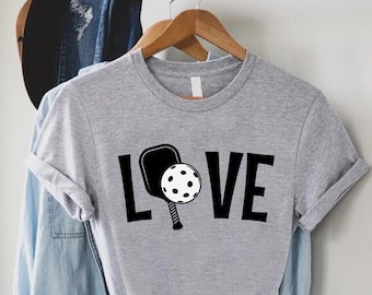 Love Pickleball Shirt,Pickleball Lover T-Shirt,Love Pickleball Gift,Womens Pickleballer Shirt,Pickleball T-Shirt,Sport Outfit,Game Day Shirt