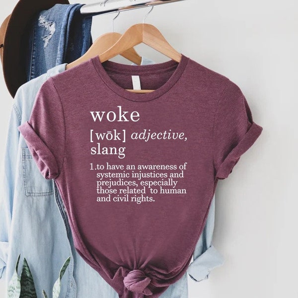 Woke Shirt,Equal Rights Tee,Liberal Tshirt,Woke Definition Gift,Vote Shirt,Civil Rights Election Shirt,Injustice Shirt,Social Justice Tee