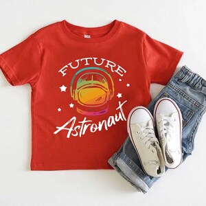 Future Astronaut Toddler Shirt,Funny Astronaut Kids T-Shirt,Kids Space Lover Shirt,Astronaut Gift,Kids Birthday Gift,Outer Space Youth Shirt image 8
