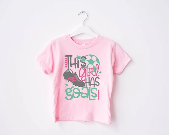 Girls Soccer Shirt,Soccer Gift for Kids,Funny Soccer Shirt For Girl,Soccer Lover Toddler Shirt,Sport Lover Tee For Kids,Soccer Baby Bodysuit