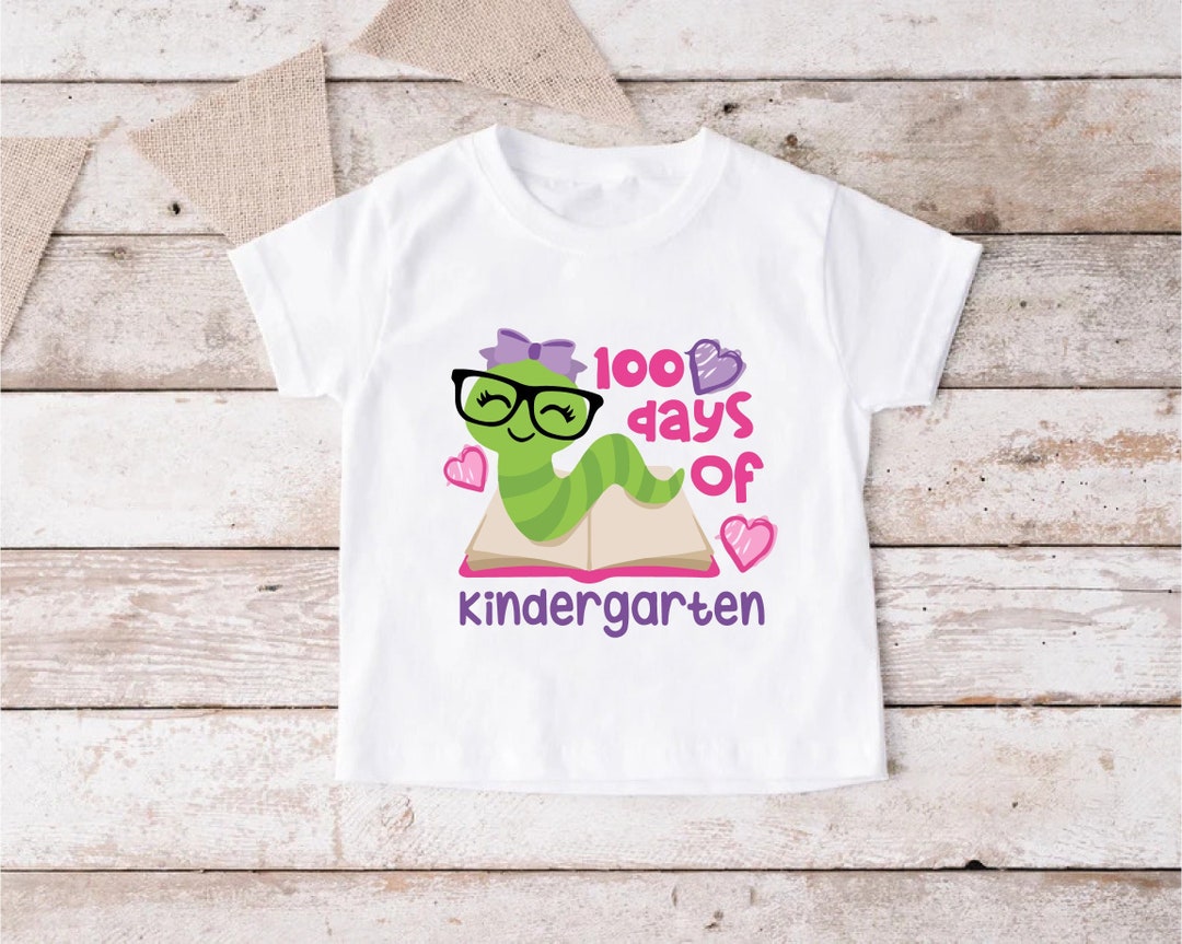 Girls 100 Days of School Shirt,cute 100th Day of School Teacher Shirt ...