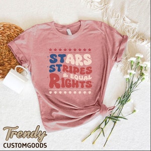 a t - shirt that says stars strikes equal rights