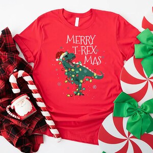 quot;Ho Ho Ho - Merry T-Rex-Mas" Sticker for Sale by lbutler0000107