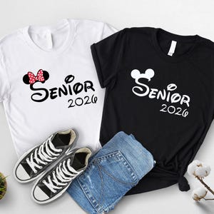 Disney Senior 2026 Shirt,Mickey Minnie Graduation Shirt,Gift For Graduation,Graduation 2026 Shirt,Graduation Party Shirt,Senior Disney Shirt