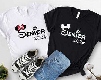 Disney Senior 2026 Shirt,Mickey Minnie Graduation Shirt,Gift For Graduation,Graduation 2026 Shirt,Graduation Party Shirt,Senior Disney Shirt