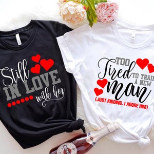 Funny Anniversary Shirts,matching Couple Love Shirts,anniversary Gift ...