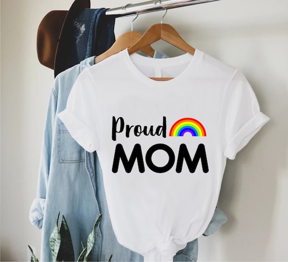 Proud Lgbt Mom T-Shirt Gay Pride Mother Tee Proud Lgbt Mom T-Shirt Gay Pride Mother Tee