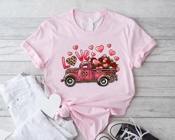 Leopard Heart Truck Tee Leopard Heart Truck Tee