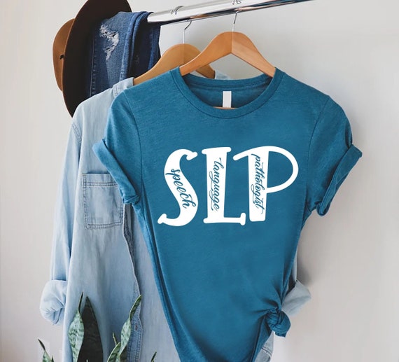 SLP Shirt,Speech Language Pathologist Shirt,SLP Gifts,Language Pathologist,Sign Language T-shirt,Speech Language Tee,Speech Therapist Gift