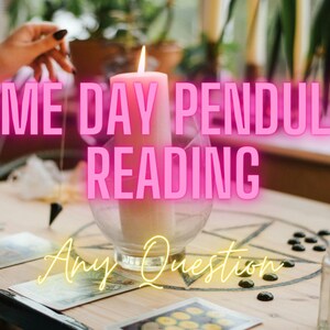 SAME DAY | Pendulum Reading | Any Question | Psychic Guidance
