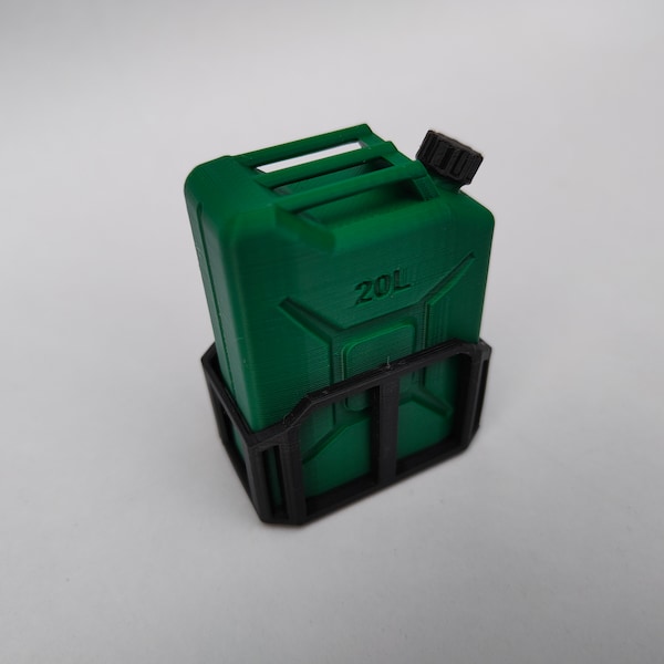 Scale Jerry Gas Can Mount holder for HCC3D jerry can