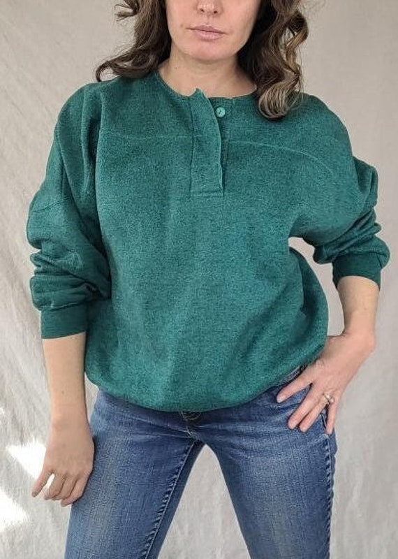 Vintage 1980s Geoffrey Hunter Sport Green Turquois