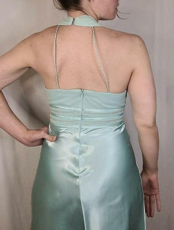 Y2K Deadstock Noir Formal Gown (S)